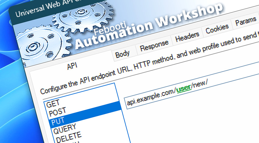 Universal Web API Call