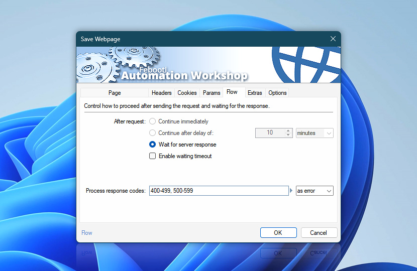 Save Webpage · Flow