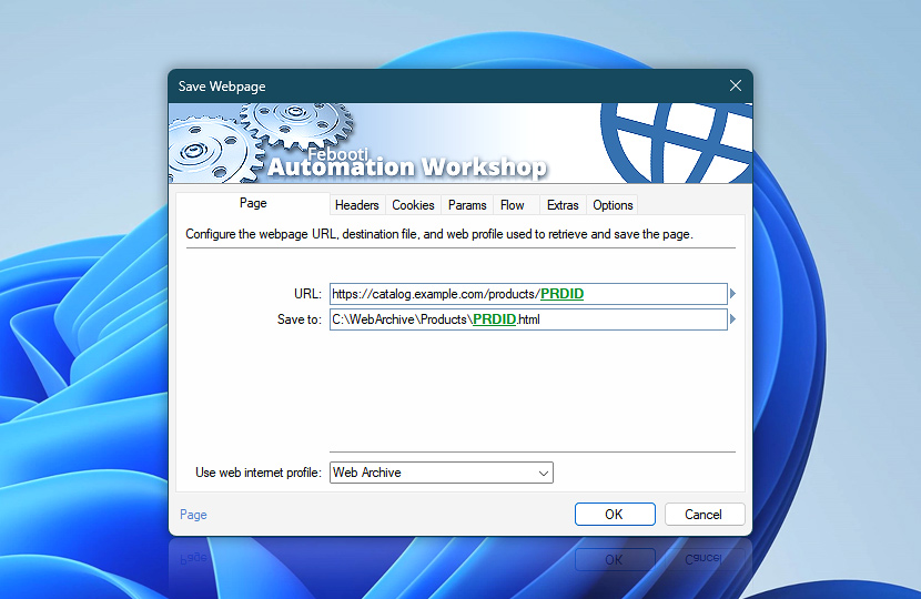 Save Webpage · Page