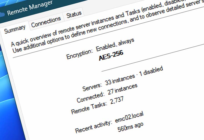 Awesome orchestration with Remote Manager