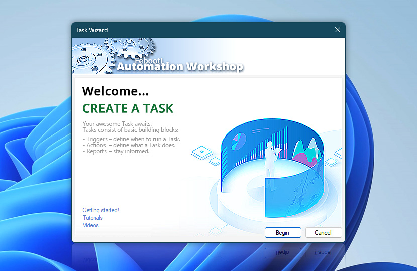 Task Wizard · Welcome