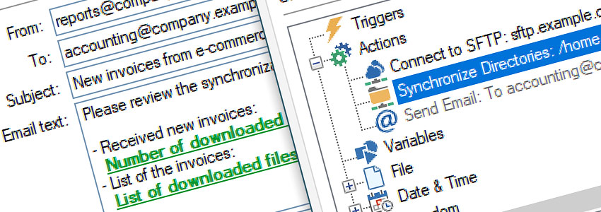 winscp synchronize directories automatically