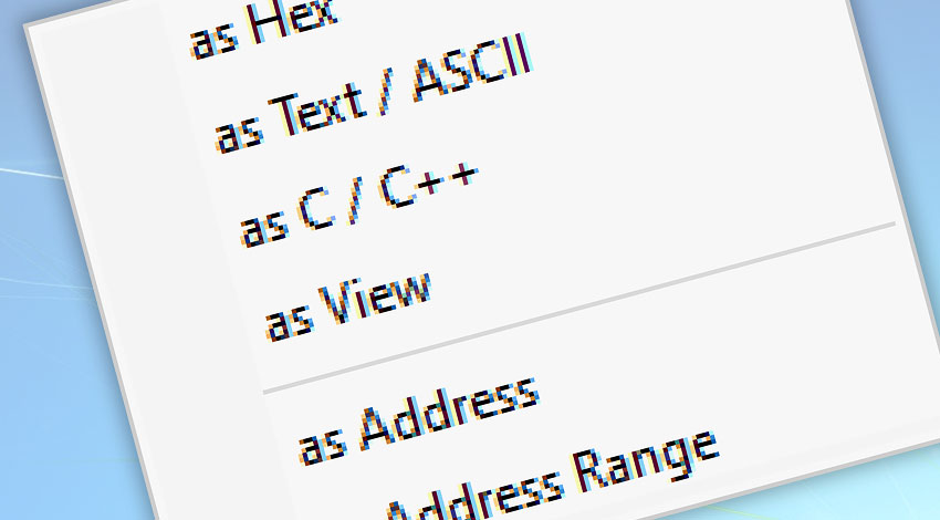 Freeware · Hex Editor · Copy As…